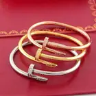 Steel Stainless Titanium Steel New Nail Bracelet Female Fashion Bracelet Bangles Stainless Steel