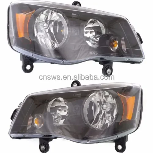 product halogen headlight lamp right for 2014 2020 dodge grand caravan oem 68206500ae 68206501ae-35