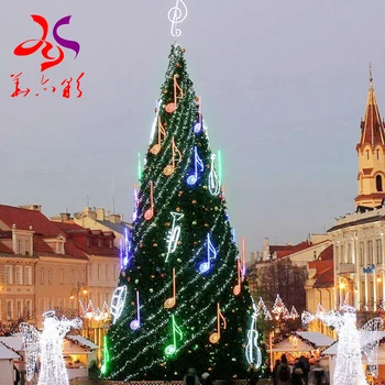 20ft 30ft 40ft 50ft giant outdoor lighting big artificial 10M christmas tree