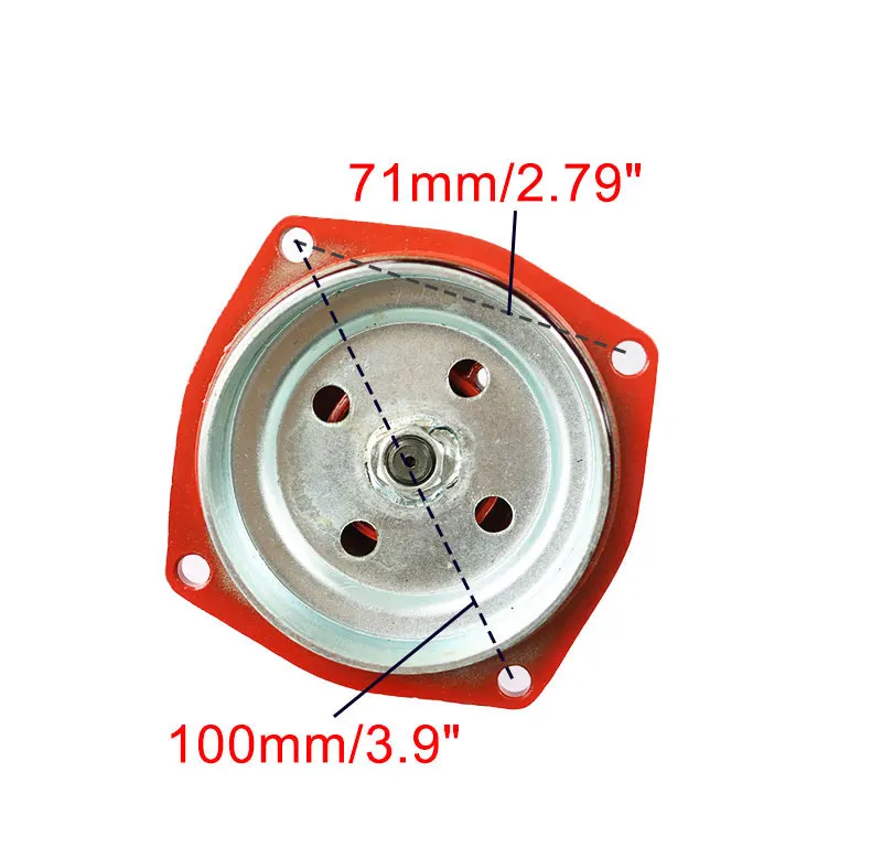 25H 6T Clutch Drum Gear Box w Cover 47 49 cc Mini Moto Dirt Pocket Bike
