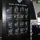Gym Equipment Machine Gym Equipment Fitness Machine Hot Sale Pin Loaded Dual Cable Crossover