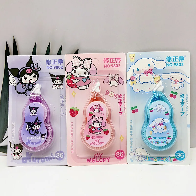 MB1 Sanrio Correction Tape Pompompurin My Melody Correction Tape Promotional Stationery School Office Supplies