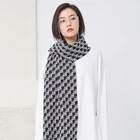 Scarf Scarf Letters Presbyopia Scarf Female Wool Long Wild Cashmere Shawl Autumn And Winter Ladies Gift