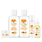 Curlymommy Private Label Sultfate Free Organic Baby Hair Care Set 2in1 Body Wash Shower Gel Set