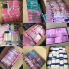 Eyelash Mascara Brush Eyelash Disposable Crystal Tube Mascara Wands 50pcs/pack Eyelash Brush Disposable Glitter