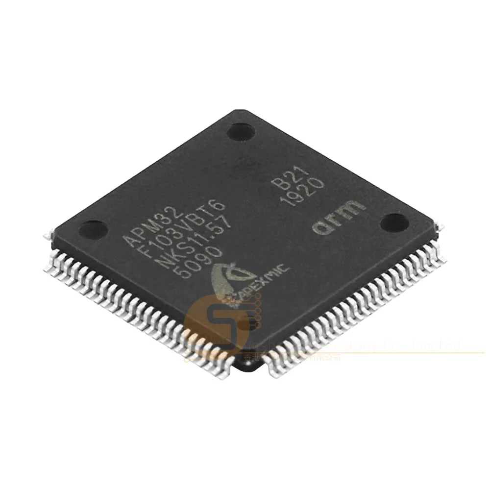 product apm32f103vbt6 lqfp100 arm cortex m3 mcu 72mhz 128kb flash original ic-1