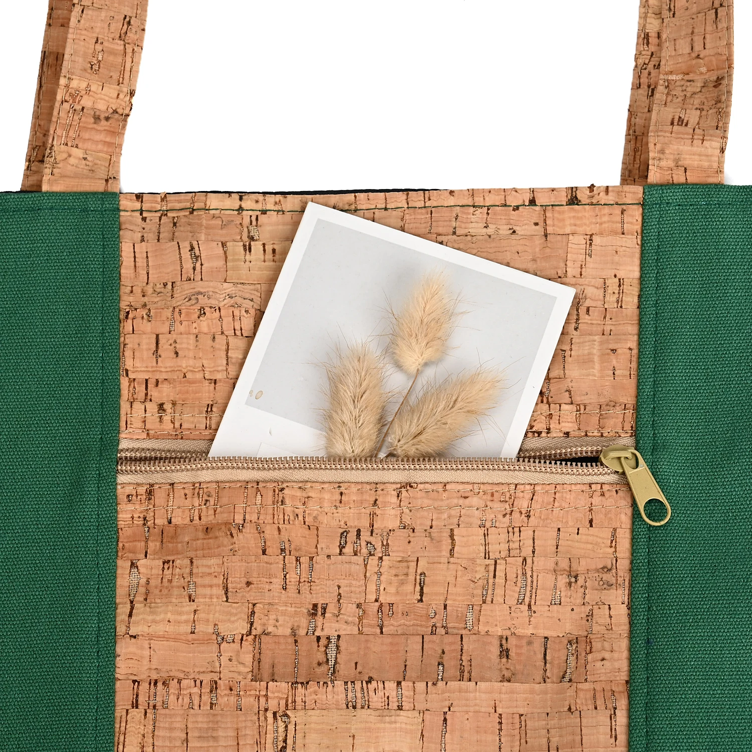 Customize Wholesale Natural Sets Cork Wood Bag Large Capacity Customized Cork Tote Bag Eco Friendly Recycled Cork Tote Handbag supplier