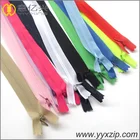 Wedding Dress Top Quality XD-IP-R-001 Auto Lock Zipper Head 20cm Invisible Magnetic Puller Zipper For Wedding Dress