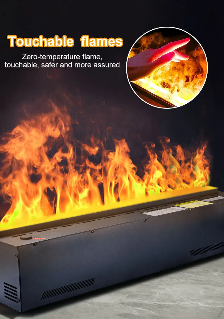 Electric Fireplace, 3D, 110-240V, 100W - detail 10