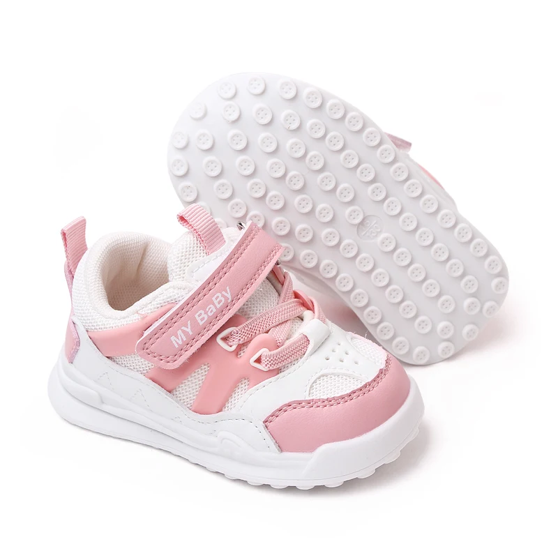 Hot Selling Wholesale Kids Toddler Baby Sport Shoes Prewalker Baby Shoes factory