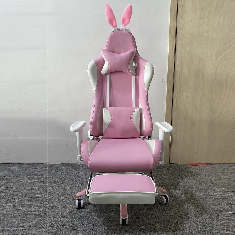 pink bunny gaming chair cheap