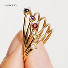 Rings Ring June Birthstone Rings 14K Paw Shape Finger Anillos De Pareja 18Ct Yellow Saudi Gold Moonstone Band Ring