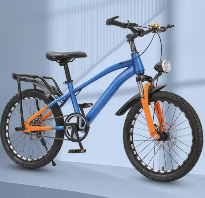 product 20 inch single speed pedal steel mountain bike for kids shock absorbing with disc brake system-5