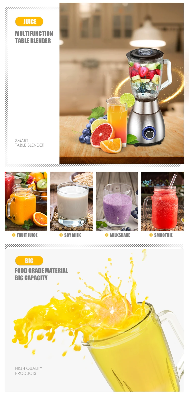 400W professional multifunctional food blender
