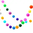 100% Customized Size 100% Wool Felt Colorful Christmas Ball Hanger
