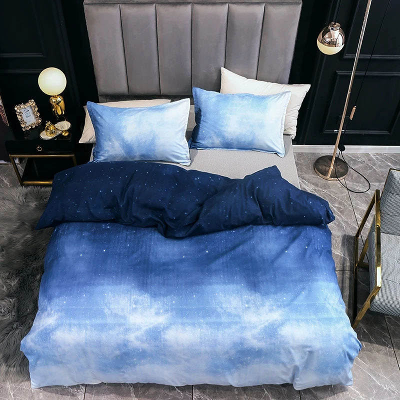 Oem Custom Printed Quilt Cover Soft 