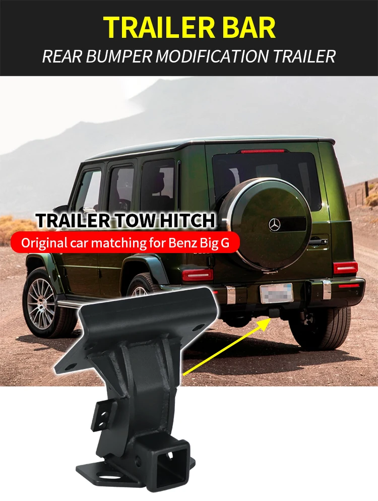 Big G 2-Inch Receiver Class 3 Trailer Hitch Fits Various Models-High Quality Parts & Accessories for Trailers