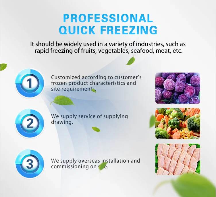 Ice Cream Tunnel Freezer, 220 V, customization - detail 10