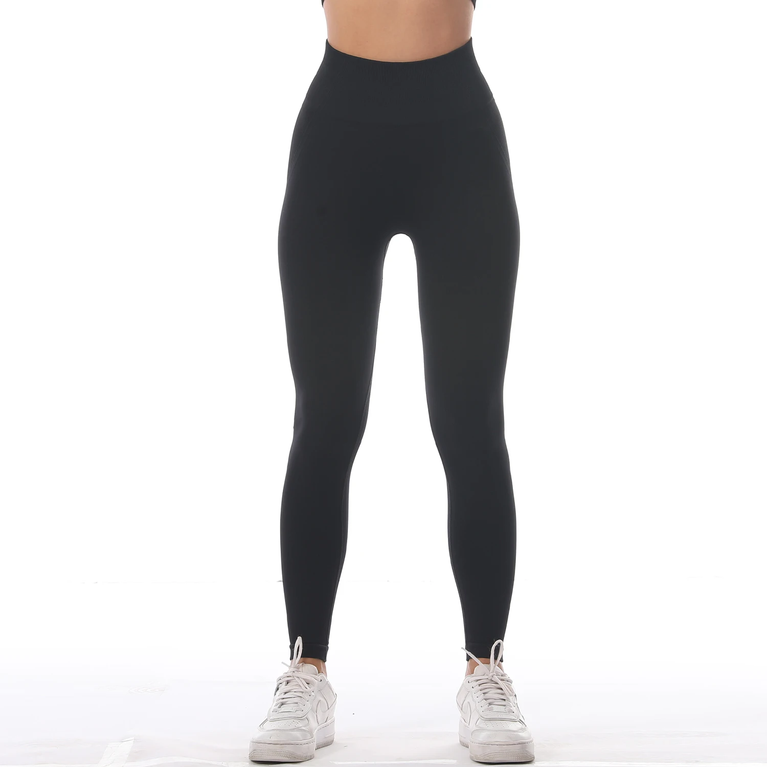 New tight high waist sweatpants women's buttock lifting fitness pants sports peach buttock nude feeling yoga pants