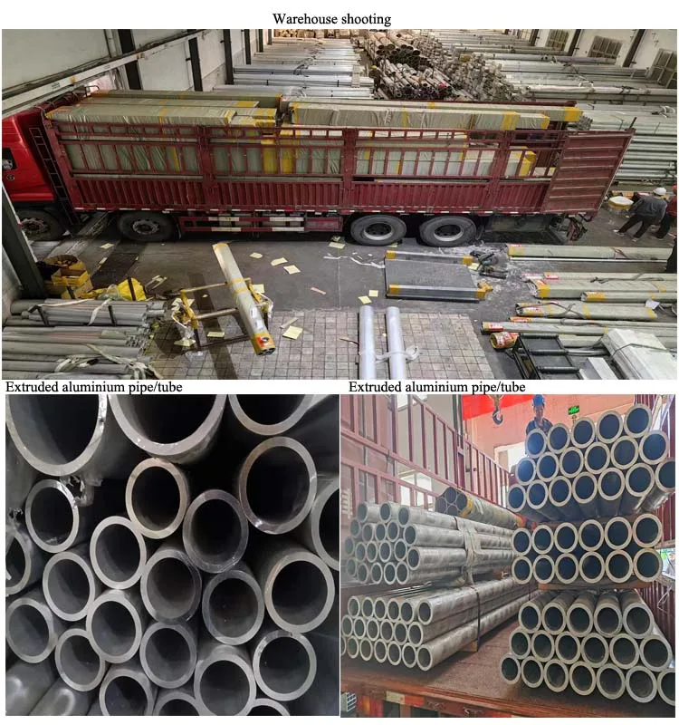 6061  6082  6A02 High Quality  Extrusion Seamless aluminium round  tube