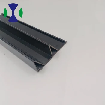 plastic angular profiles pvc black plastic pvc corner l profile extruded plastic profile pvc XL1018