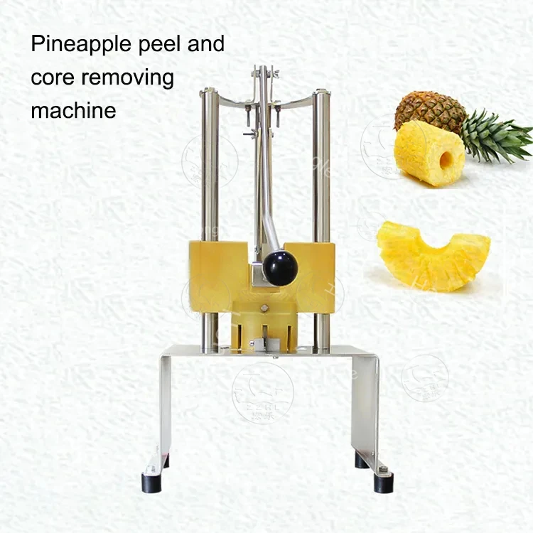 Semi Automatic Pineapple Peeling and Coring Machine / Pineapple Peeler Machine details