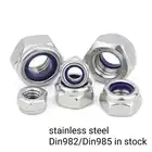 Nut Hexagonal Nuts Carbon Nylon Nut Hex Lock Steel Hexagon Nylon Nut