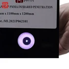 Plastic PMMA Instrument Plastic Filter 750nm LongPass Acrylic IR Sheet Infrared Transmitting