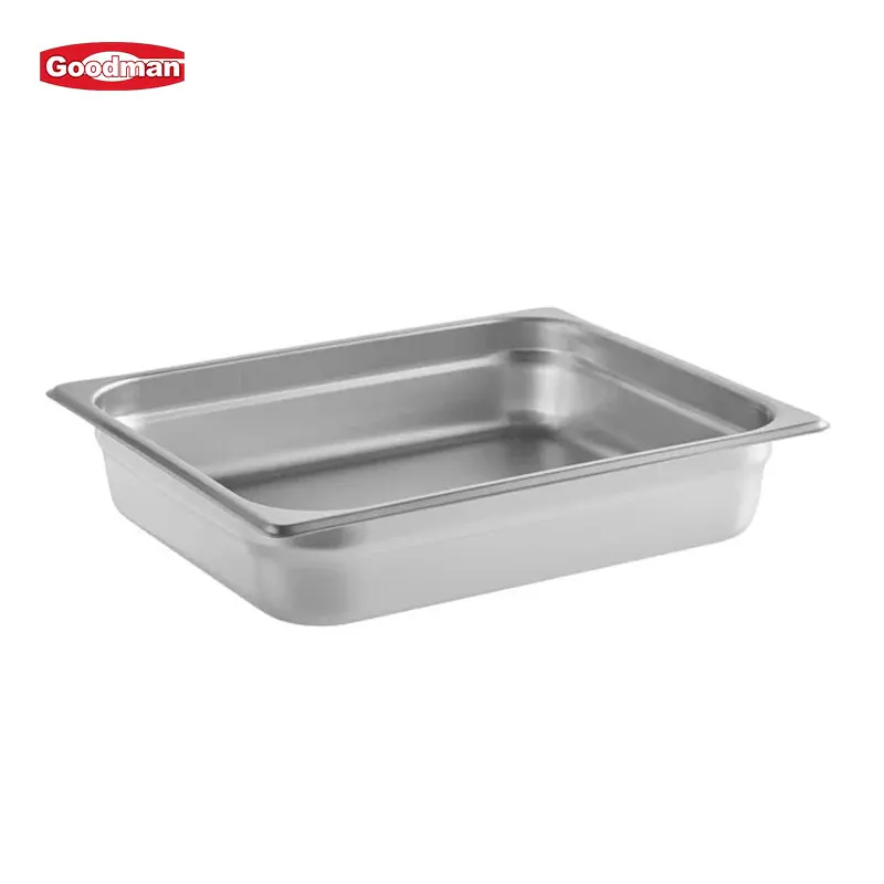 Buffet catering supplies multi sizez stainless steel serving GN pans stainless steel food container for restaurant