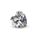 6x6/8x8/9x9mm 0.5/1.0/2.0/3.0 Ct Heart Shape Synthetic White Fire Moissanite Diamond Main Stone
