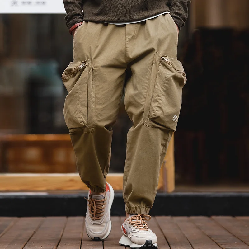 khaki cargo pants for men