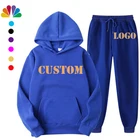 Mens Men 2021 Custom Fitness Mens Pullover Gym Hoodie Jogging Sweatshirts Men's Jogers Hoodies Set
