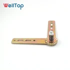 Hinge Buckle Hinge Angle Adjuster Sofa Accessories Hardware Headrest Hinge 360 Degree Two-section Plum Hinge Sf-024