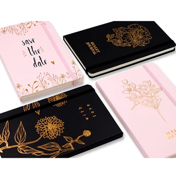 A5 Hardcover Printed 2021 Goal Self Care Planner And Notebook Pen Holder Daily Yearly Diary Agenda In Arabic Spanish English