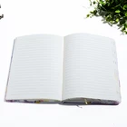 Notebook 2021 Hard Cover A5 Notebook Fashion Design Casebound Ruled Notepad Elastic Band Journal For School
