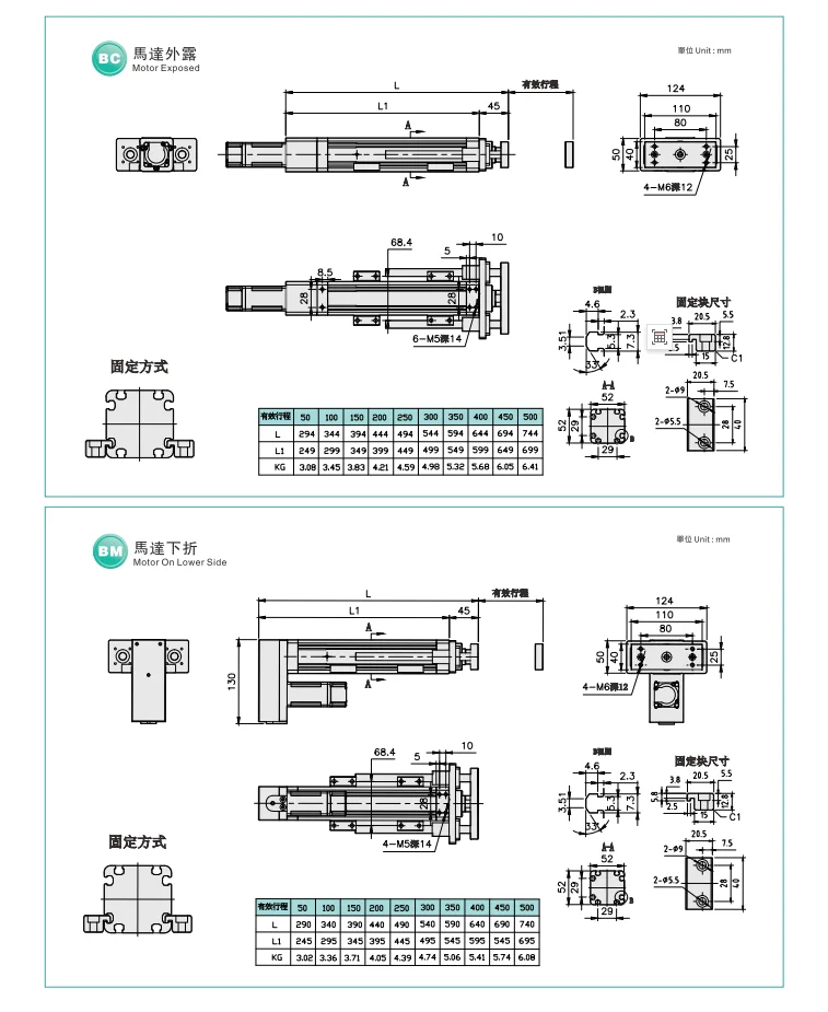 With Integrated Servo Motor, Aluminum alloy, EC - detail 12