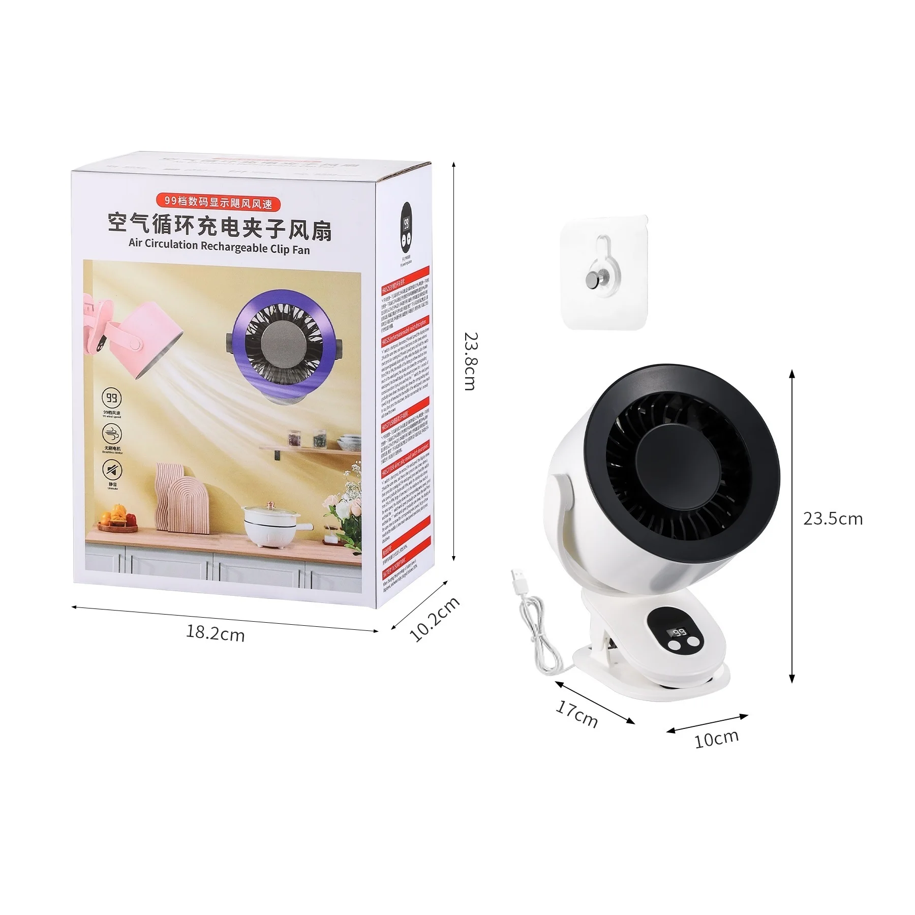 Direct Plugging Power Fan, USB, 15%-100% - detail 16