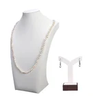 Pearl Necklace 2021 Amazon New Pearl Necklace Set High-end Atmosphere Customizable Ladies Pearl Necklace