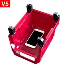 Shelf Bin Atelier Plastic Instrument Shelf Spare Material Goods SUNDRIES BOX Bin Case Container Crate With Card Slot