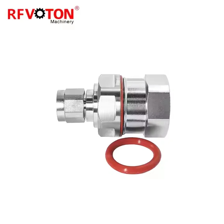 Factory Supply N Type Male/plug Clamp RF Connector for 7/8 LDF5 Feeder Cable Rf Coaxial Coax Connector in Stock ROHS Copper details