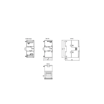 6ES7288-3AQ02-0AA0 SIEMENS Original package S7-200 SMART Analog Output SM AQ02 2 AO 6ES72883AQ020AA0