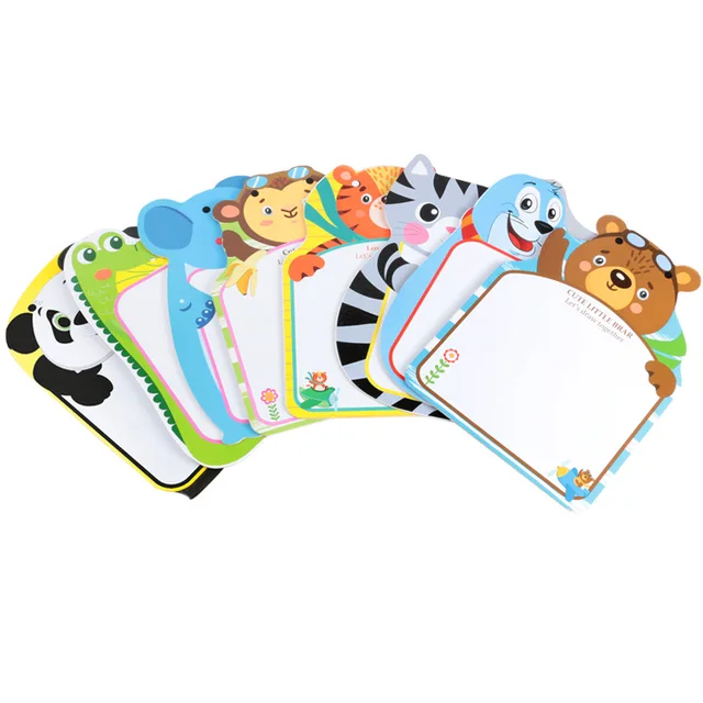 Wooden Multi-functional Drawing Board Children's Doodle Toy Educational Magnetic Animal Drawing Board Toy