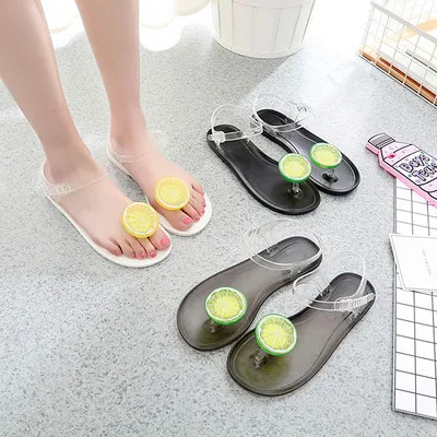 jelly fruit sandals
