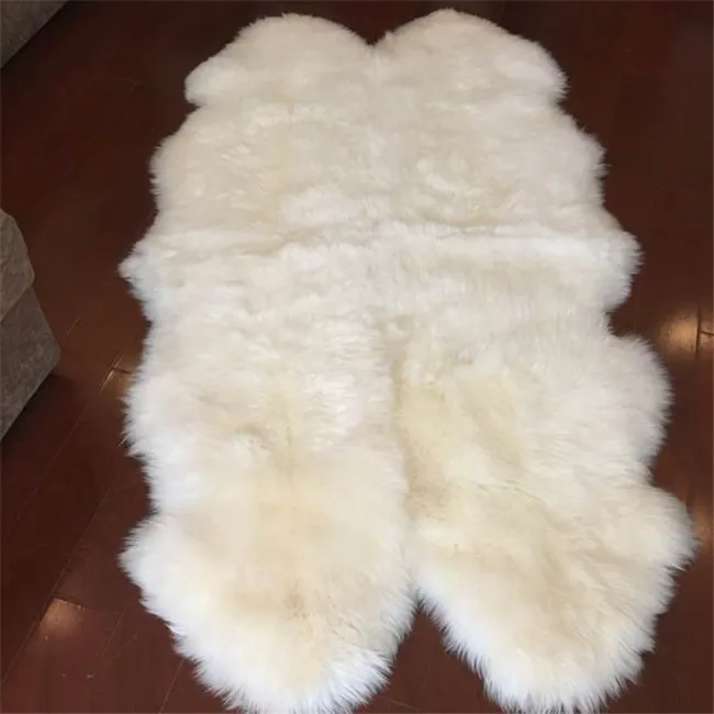 wholesale sheepskin rugs natural color sheep skin