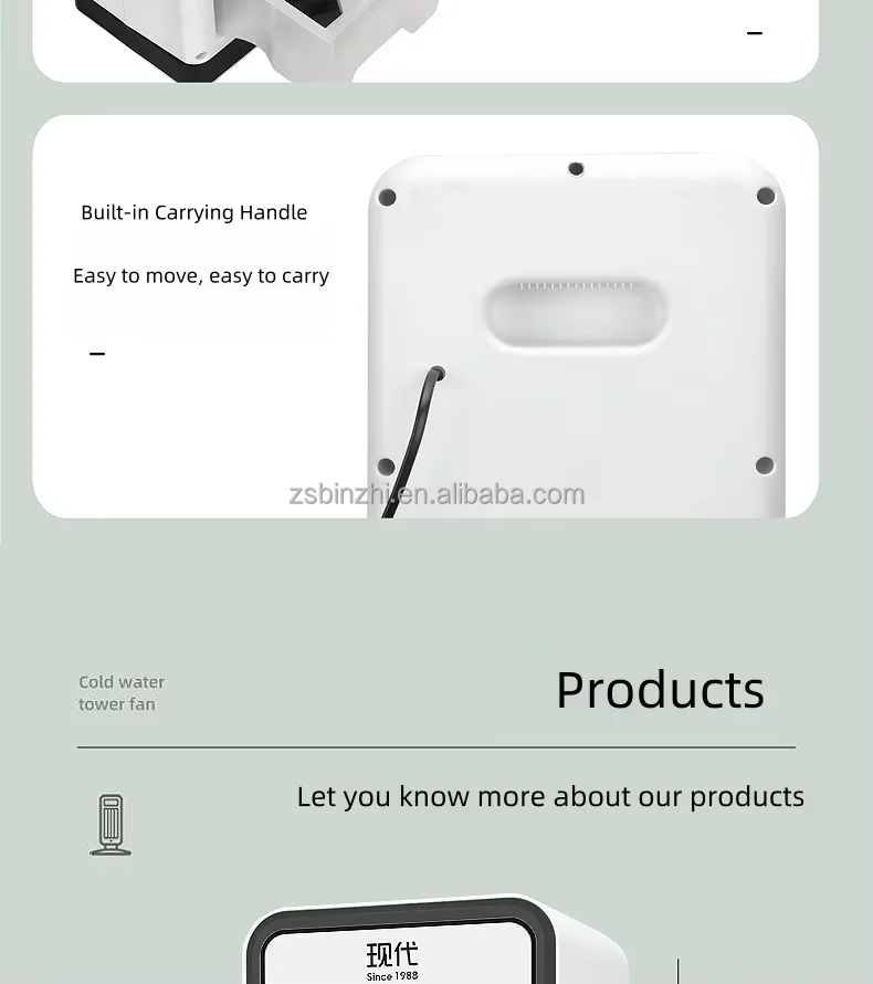 Mini Air Conditioner, Portable, 1800W - detail 18