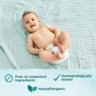 Oemoem Unscented Baby Wipes 80 99% Water Eco-Friendly Low MOQ OEM/ODM Hypoallergenic Nonscented