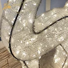Decoration 3d Decor Light High Quality Custom Decoration Festival Christmas 3D Reindeer Motif Light