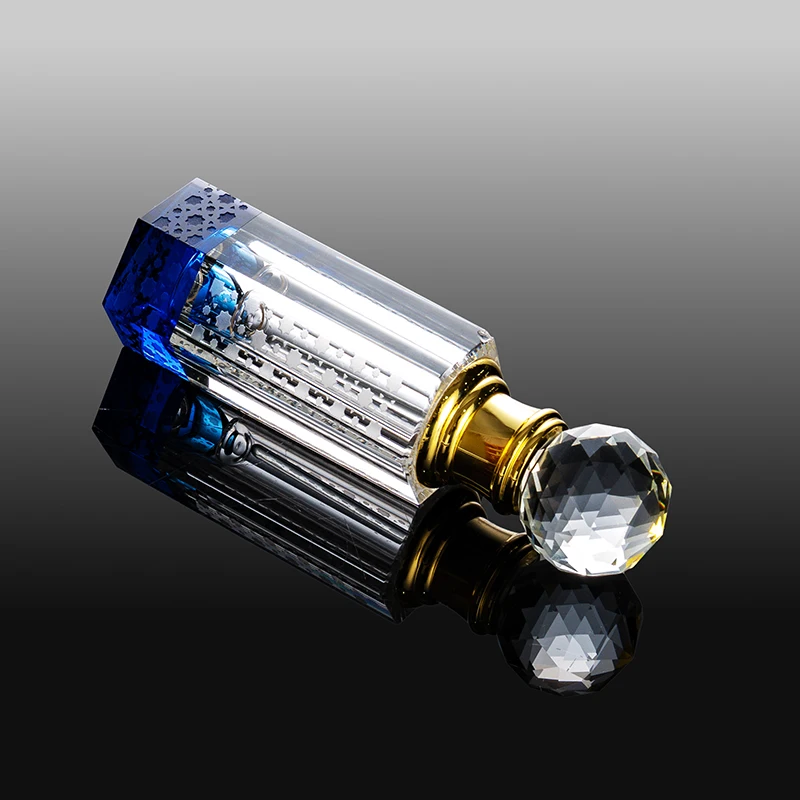 product small bridge multi size wholesale 3ml 6ml 12ml fine glass empty bottle customizable crystal perfume bottle-5