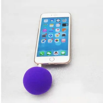Best promotional gift customize logo cute mini sponge ball speaker balloon mobile music audio players