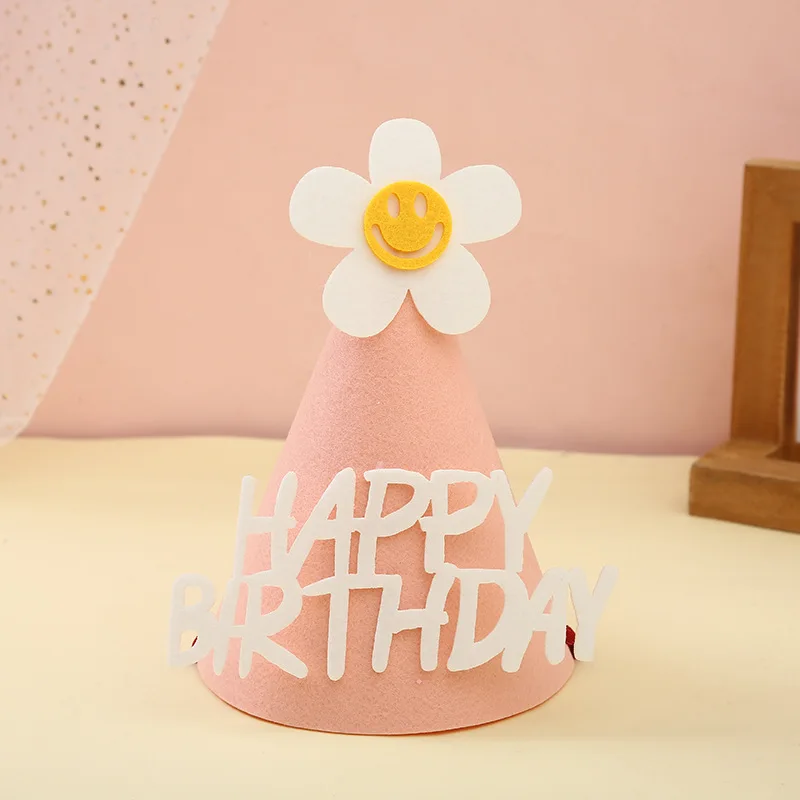 Good Sale Paper Party Hat Cone Shape Paper Decoration for Children Adults Birthday Party Hats